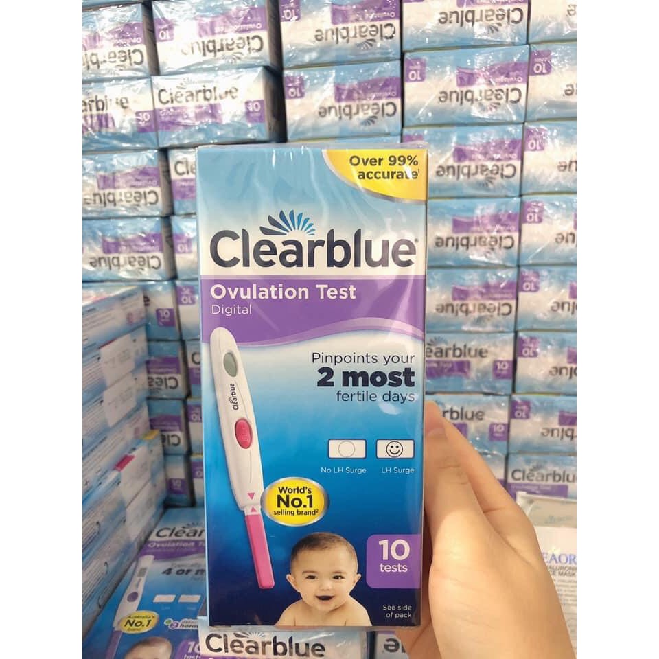 Electronic ovulation test strip with 10 sticks Clearblue Digital