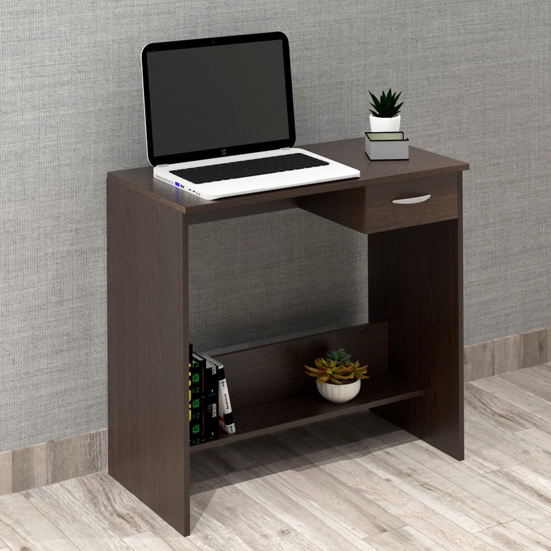 SIENA 80cm Study Desk white and black color meja belajar sekolah murah