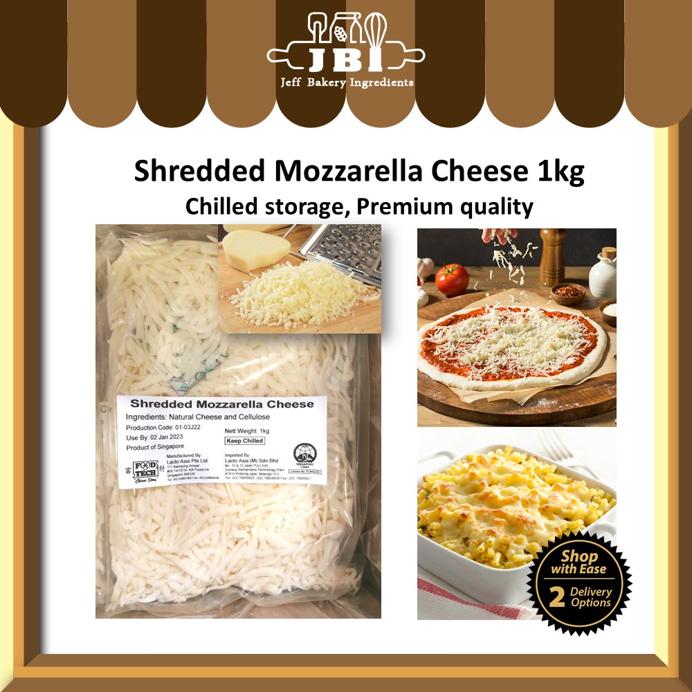 Premium Chilled Mozzarella 1kg (ORiginal packing) mozarella Pizza
