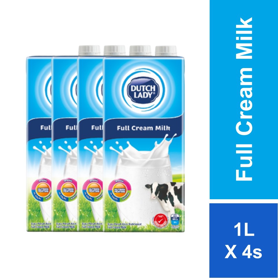 Dutch Lady Milk Packet Clipart