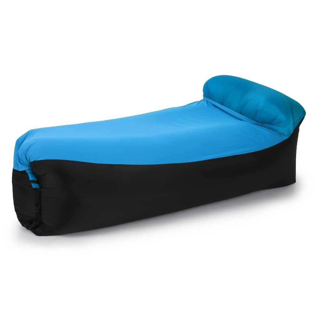 Inflatable Lounger Portable Air Beds Sleeping Sofa Shopee Malaysia
