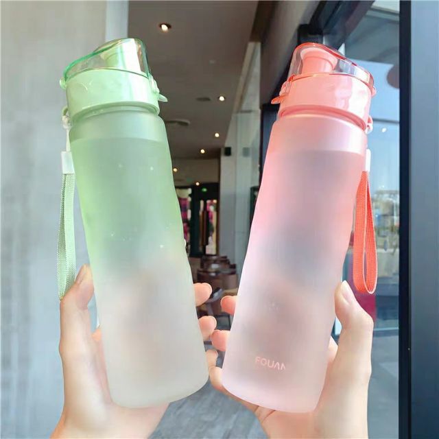 [Ready Stock] Korea Water Drinking Water Bottle Rope 700ml Botol Air