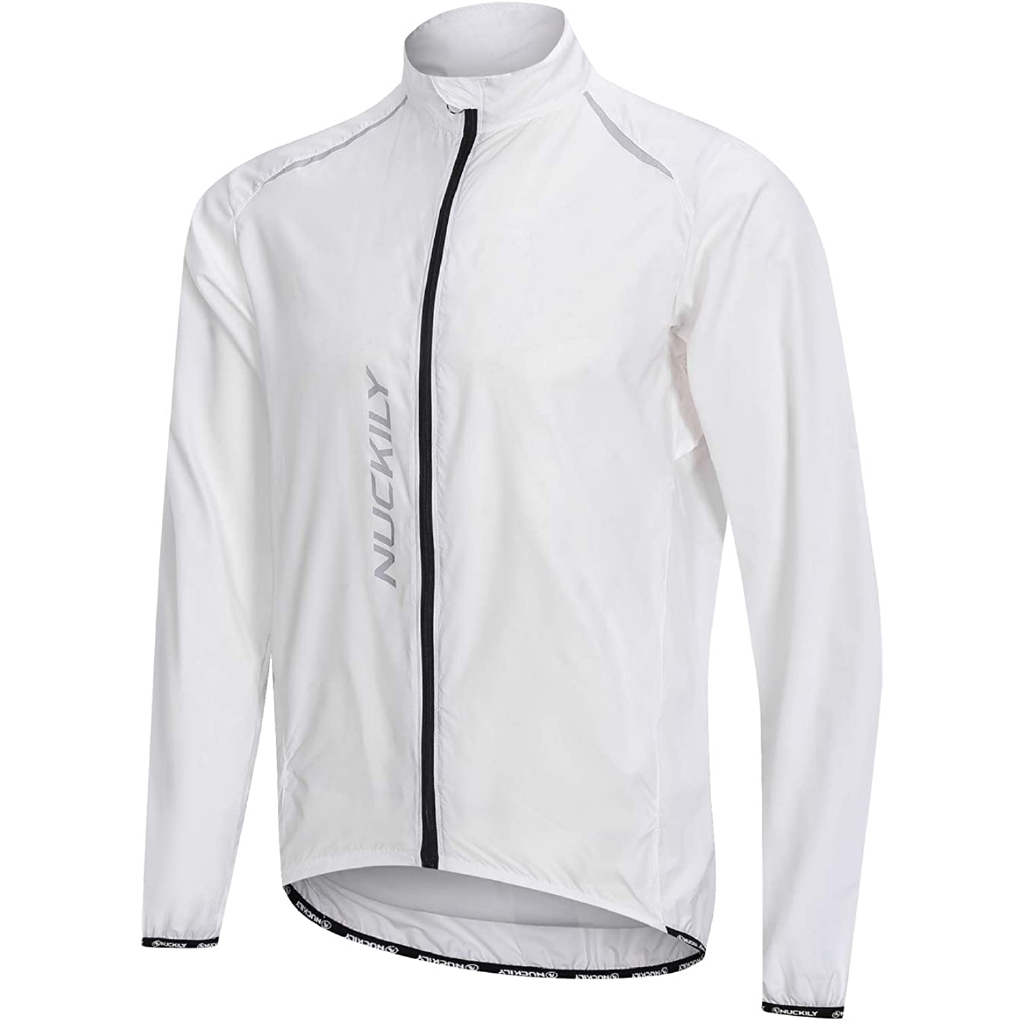 NUCKILY Men's Cycling Jacket Jersey Skin Coat Windbreaker Raincoat