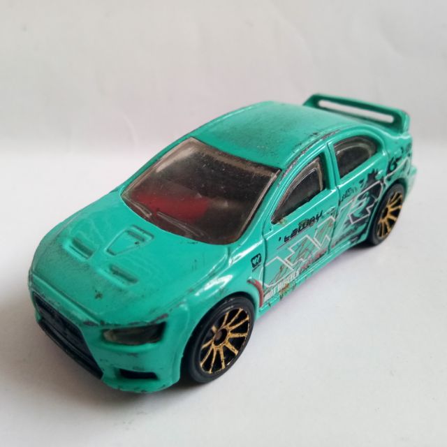 HOT WHEELS 2008 LANCER EVOLUTION FROM 2011 HW TUNERZ 5 PACK/ MULTIPACK