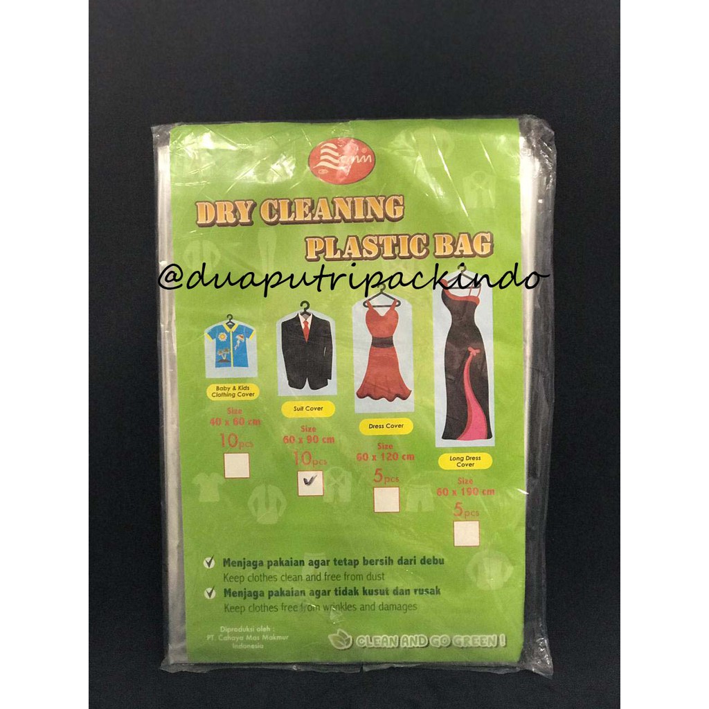 Laundry Plastic / Plastic Bag 60x90 cm (Contents 10 Sheets) Shopee