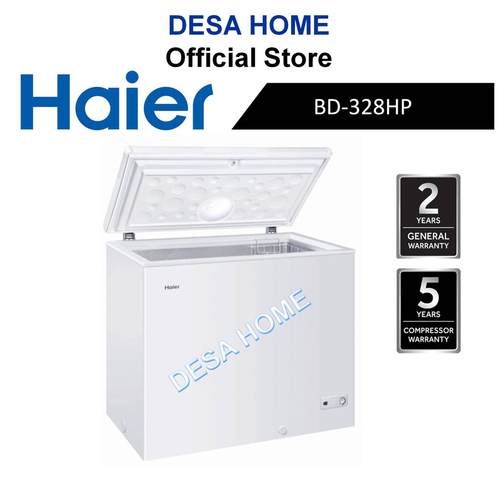 [FREE DELIVERY WITHIN KL] HAIER 6in 1 Convertible Chest Freezer, 332L