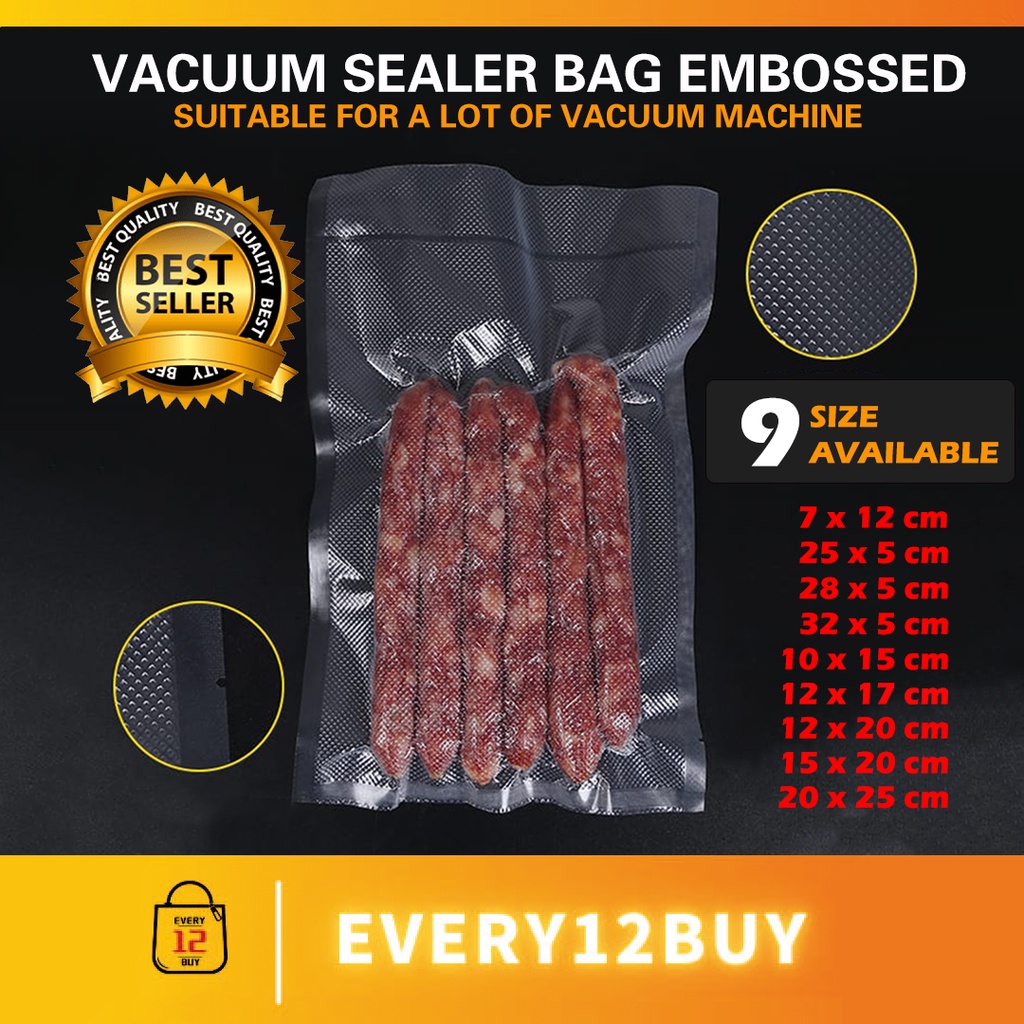 Vacuum Sealer Bag Embossed / Vacuum Bag for food / Vacuum Packaging Bag