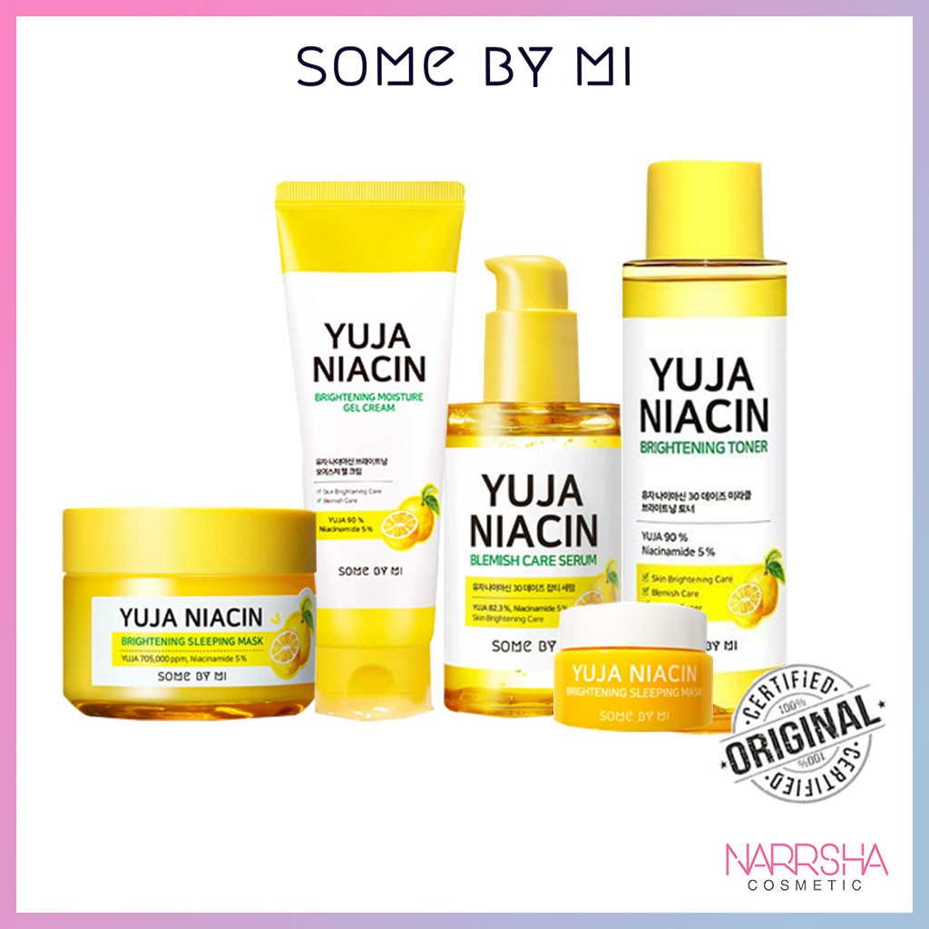 [SOME BY MI] Yuja Niacin Brightening Toner, Sleeping Mask