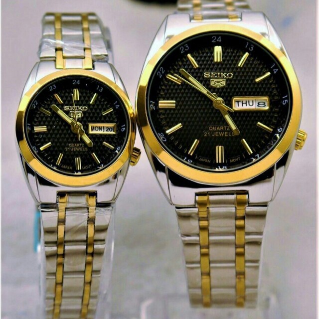 Seiko SET COUPLE WATCHES COLLECTION Free Shipping Shopee