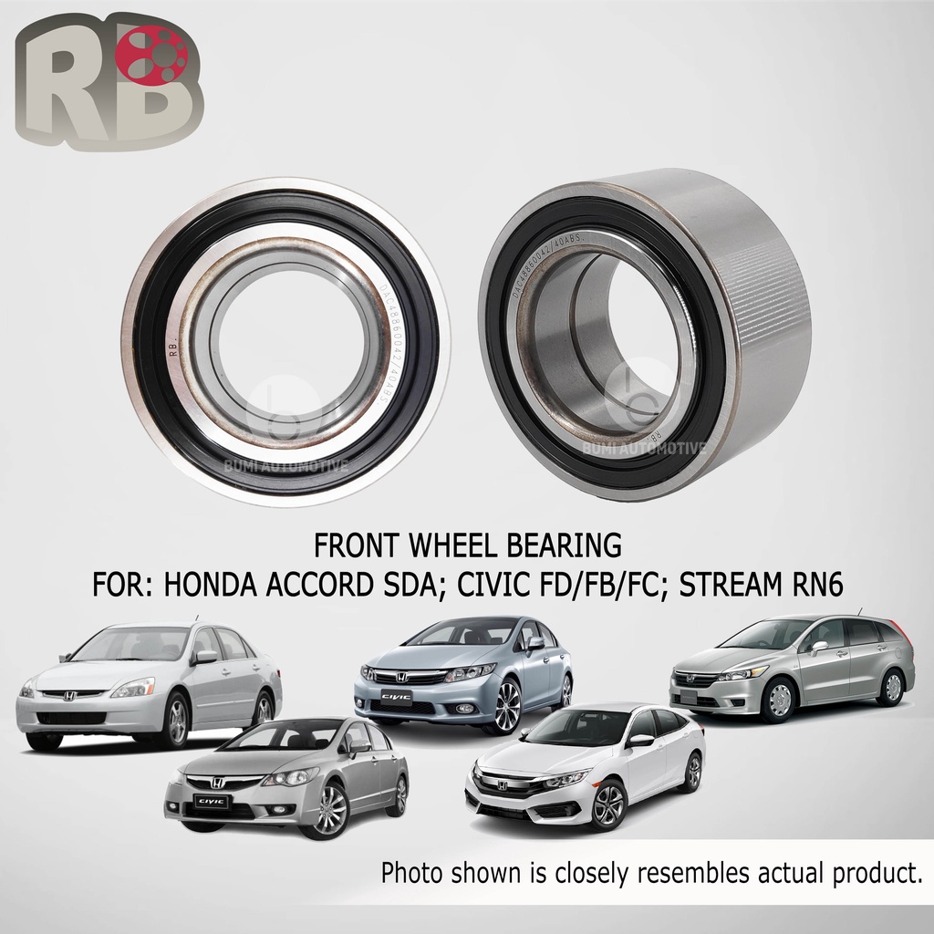 Honda Accord SDA / Civic FD FB FC / Stream RN6 Front (Depan) Wheel