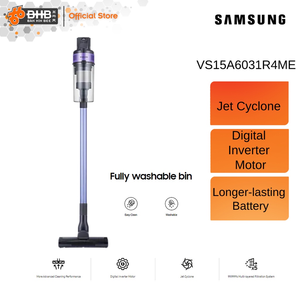 Samsung VS15A6031R4/ME Jet 60 Vacuum Cleaner VS15A6031R4ME Shopee