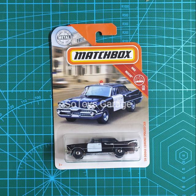 Matchbox Dodge Police car Shopee Malaysia