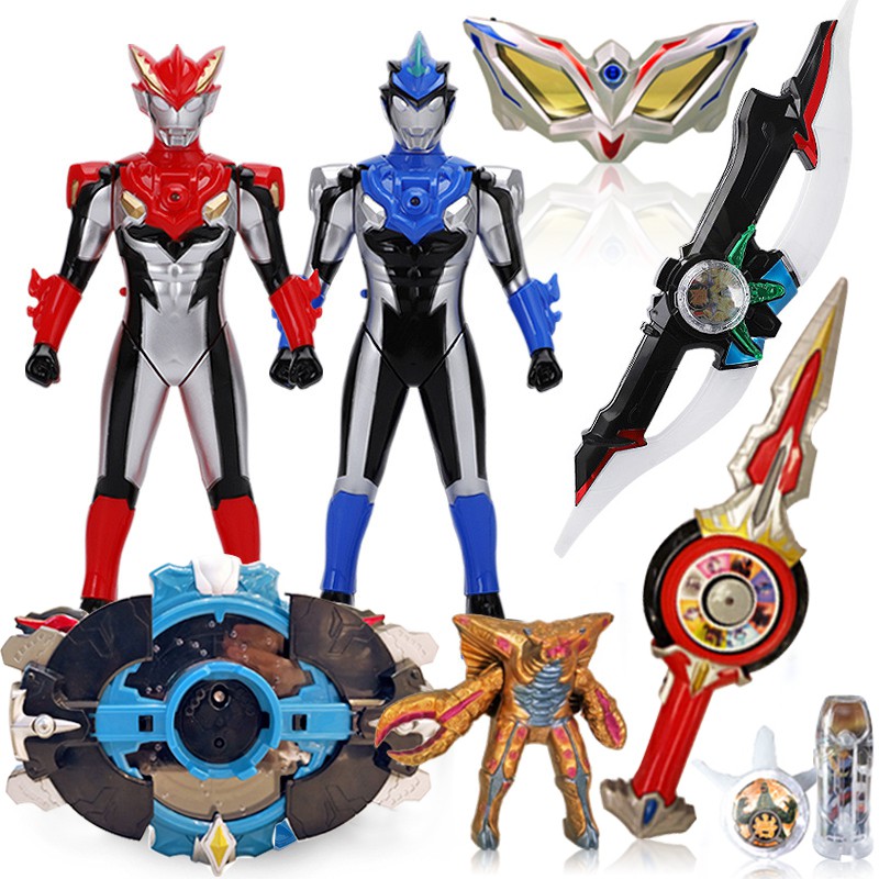 Ultraman Toys Altman Ruebu Geed Orb Ring Transfiguration Kids Boy Gift
