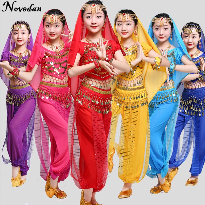 Kids Child Belly Dance Costume Oriental Dance Costumes Belly Dance