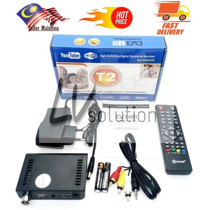 (WIFI Version) Digital TV Receiver USB Media Player Decoder Android TV