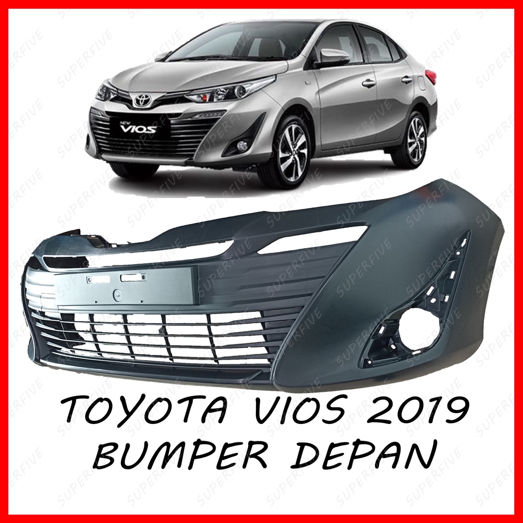TOYOTA VIOS NEW NSP151 2019 FRONT BUMPER / BUMPER DEPAN Shopee Malaysia