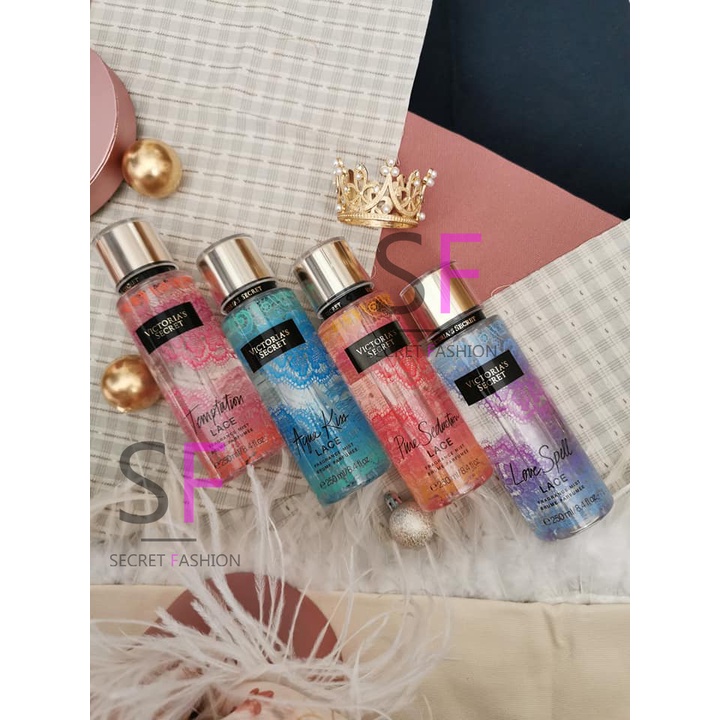 Victoria Secret Pure Seduction Lace Series Fine Fragrance Body Mist