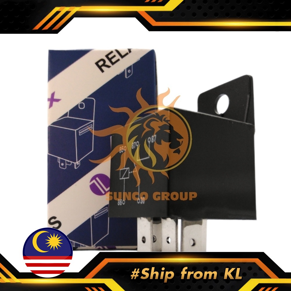 Relay 5 pin Bosch Relay Horn Relay Headlamp Relay 24V 40A Aircond Relay