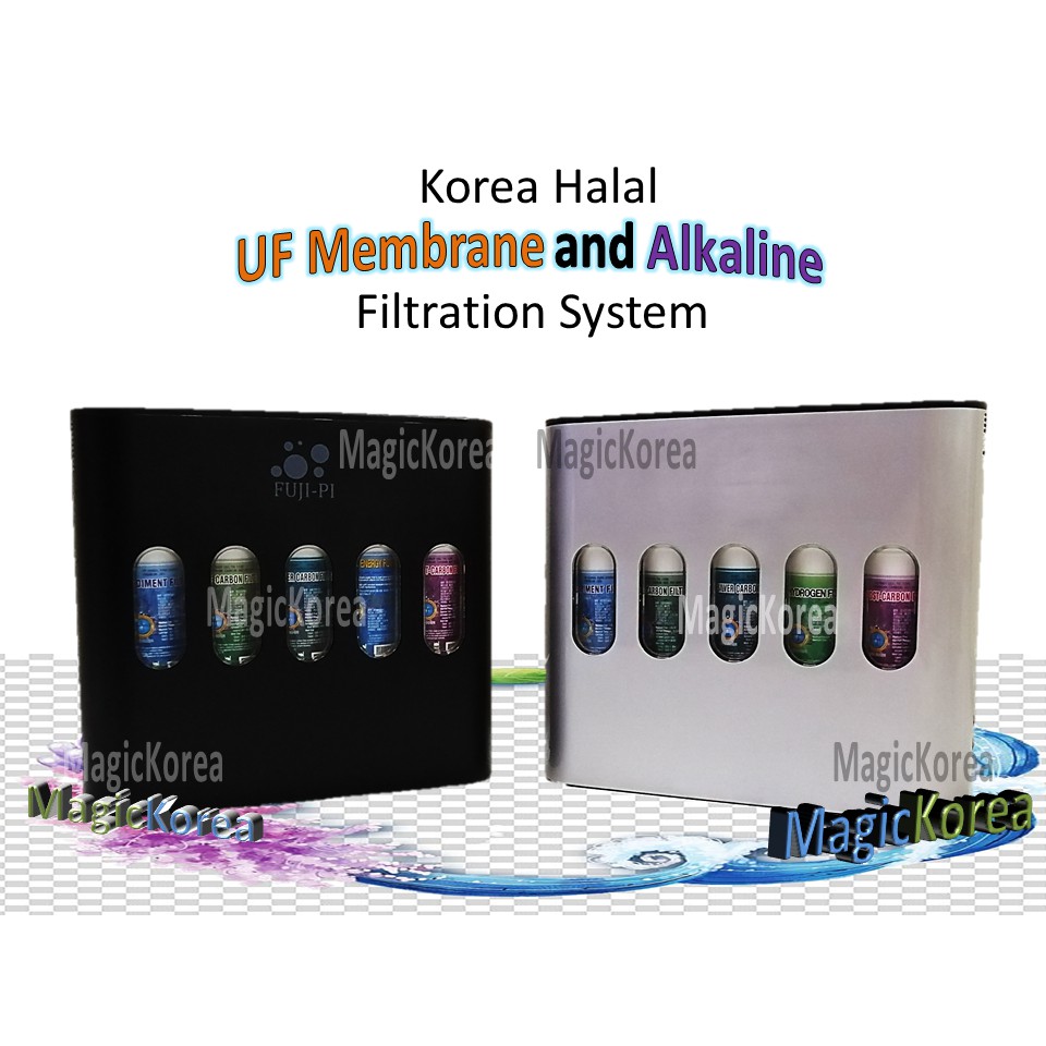 Korea Water Filter 5 Stage Halal UF Membrane Alkaline Filtration Water Dispenser Purifier Casing