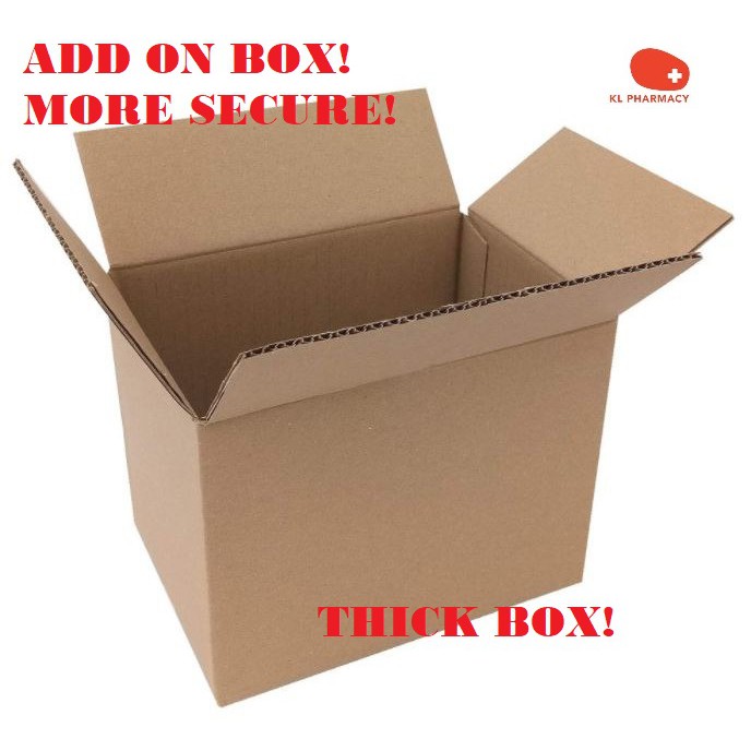 [KL PHARMACY] Add on for Box Packaging [ HARD BOX] MORE SECURE