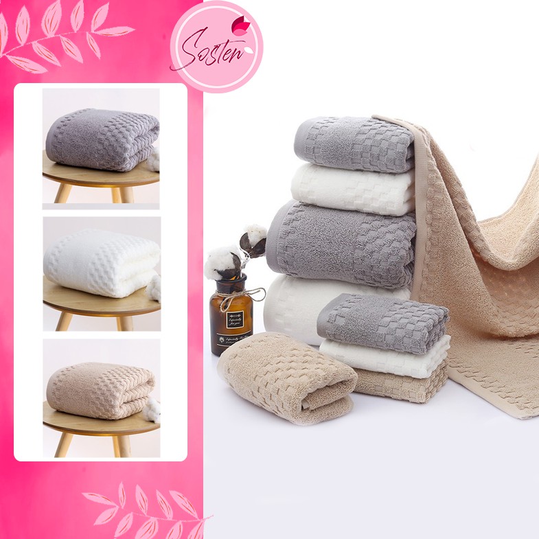 【READY STOCK】ST087 ST089 Luxury Hotel Spa Grade Bath Towel Face towel