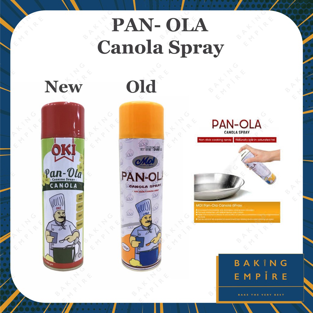 OKI PANOLA CANOLA SPRAY / Non Stick Cooking Spray 400gm Shopee Malaysia