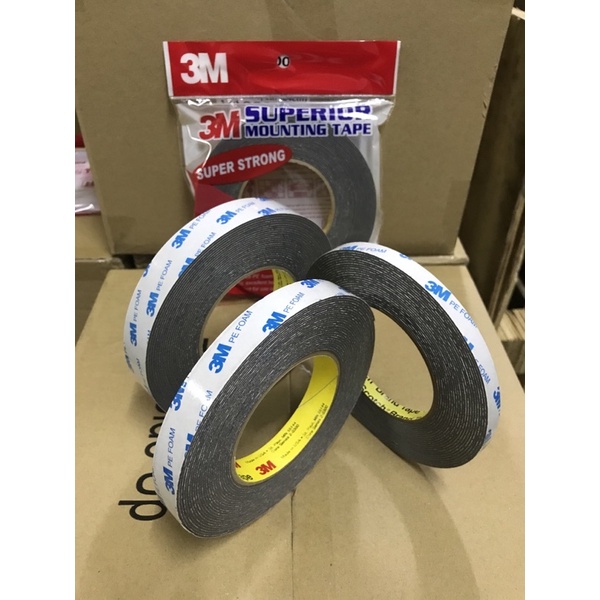 3M Double Sided PE Foam Tape 10mm / 18mm / 24mm X 10Y Shopee Malaysia