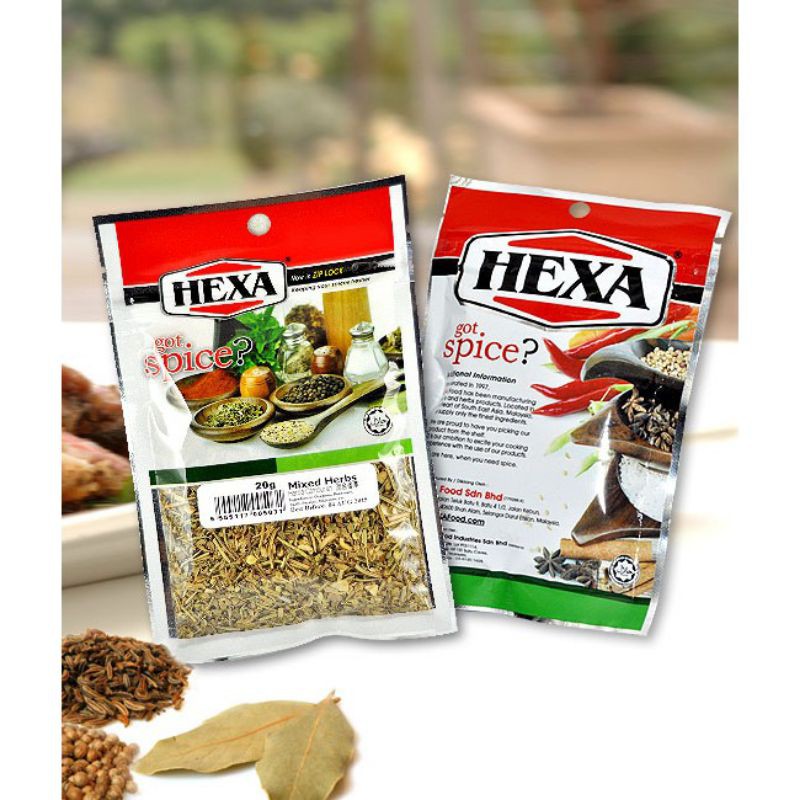 Hexa Mixed Herbs 20g Shopee Malaysia