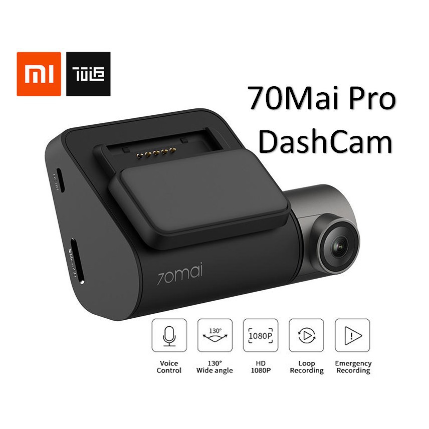 [GLOBAL ENGLISH VERSION] Xiaomi 70MAI PRO Dashcam Car Recorder 1944P 70