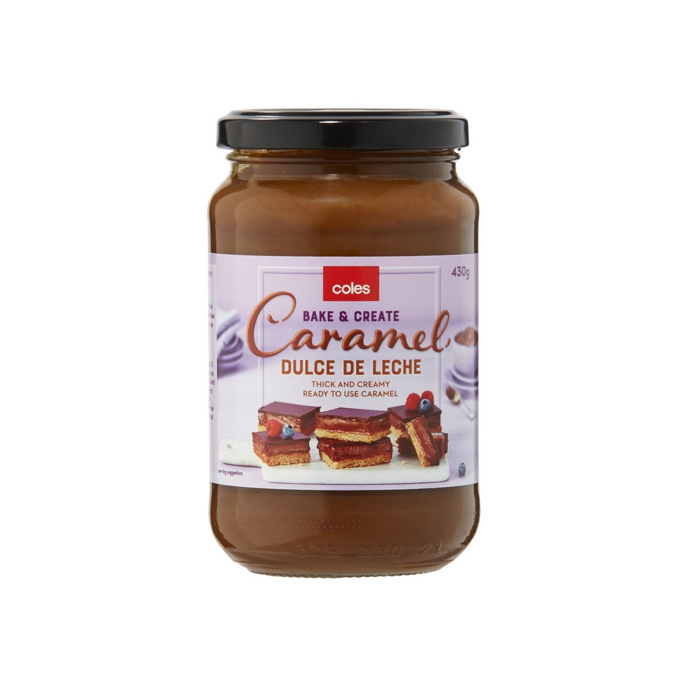 Coles Caramel Dulce De Leche 400g Shopee Malaysia