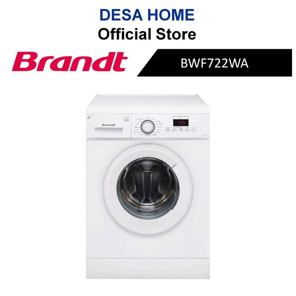 BRANDT BWF722WA 7KG FRONTLOADING WASHER Shopee Malaysia