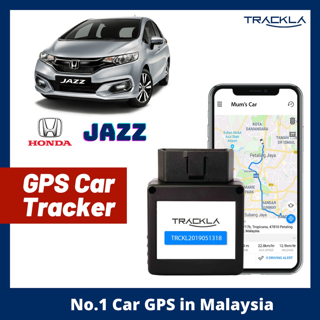TRACK LA GPS TRACKER HONDA JAZZ(OBD No Void Warranty) Shopee Malaysia