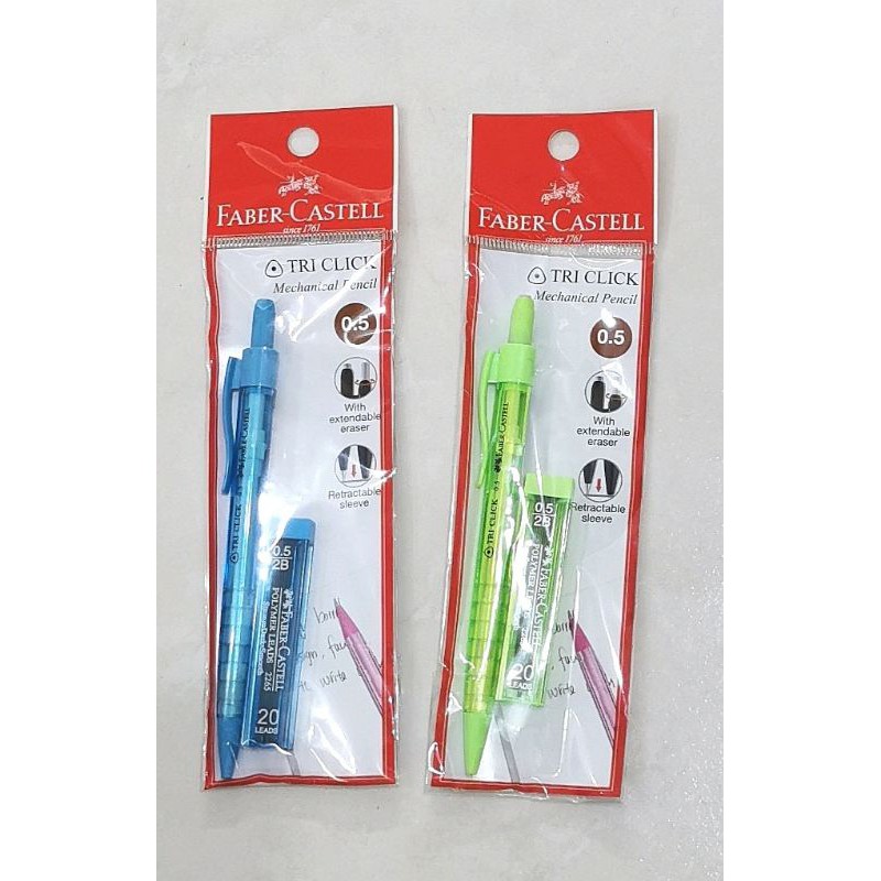 Mechanical Pencil free leads0.5mmfaberCastell Shopee Malaysia