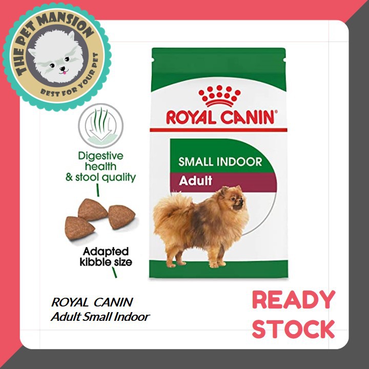 Royal Canin Mini Indoor Adult Dry Dog Food (3kg) Shopee