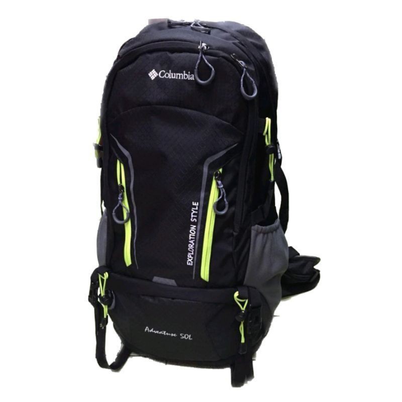 🔥[Ready Stock] Columbia Backpack3158CL Adventure 50L Hiking Bag Travel