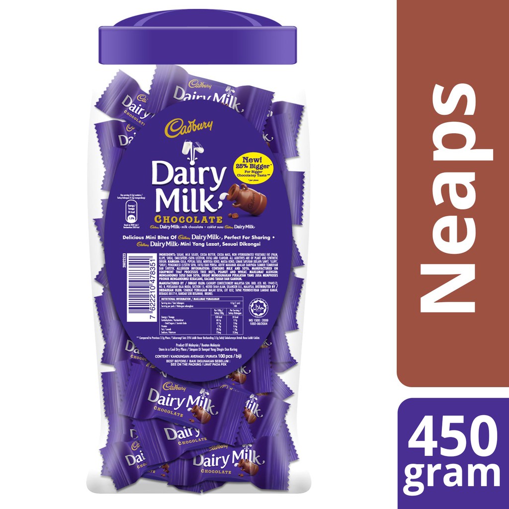 Dairy Milk (Cadbury) 100's Lazada