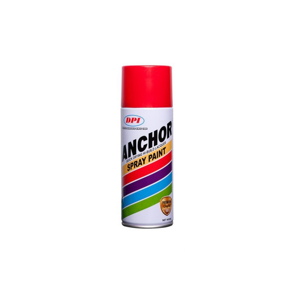 Anchor Aerosol Spray Paint 400Ml 33 Red Shopee Malaysia