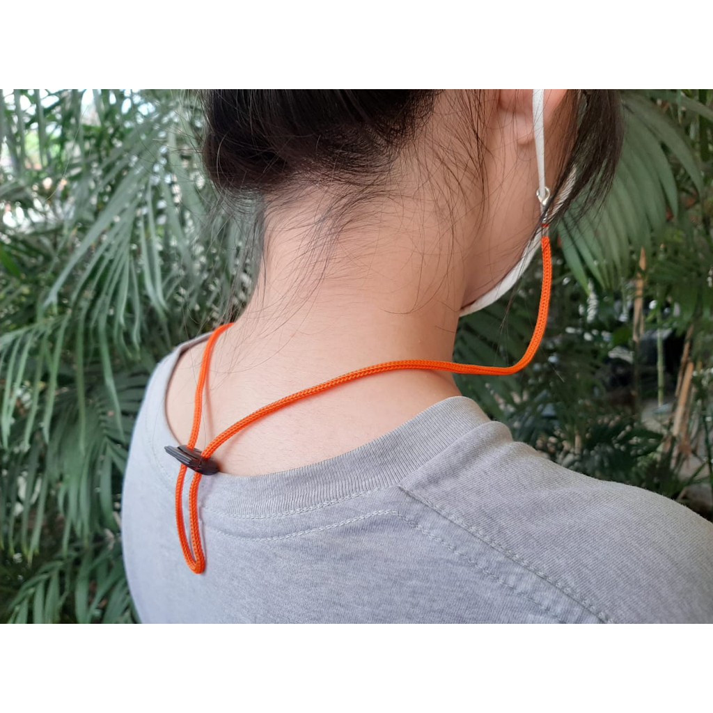 Adjustable Strap Mask Lanyard Mask Strap With stopper Mask Hanger Mask Necklace Shopee
