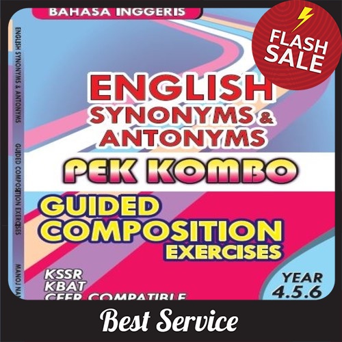 (LOCAL READY STOCK) Pek Combo English Synonyms & Antonyms Guided