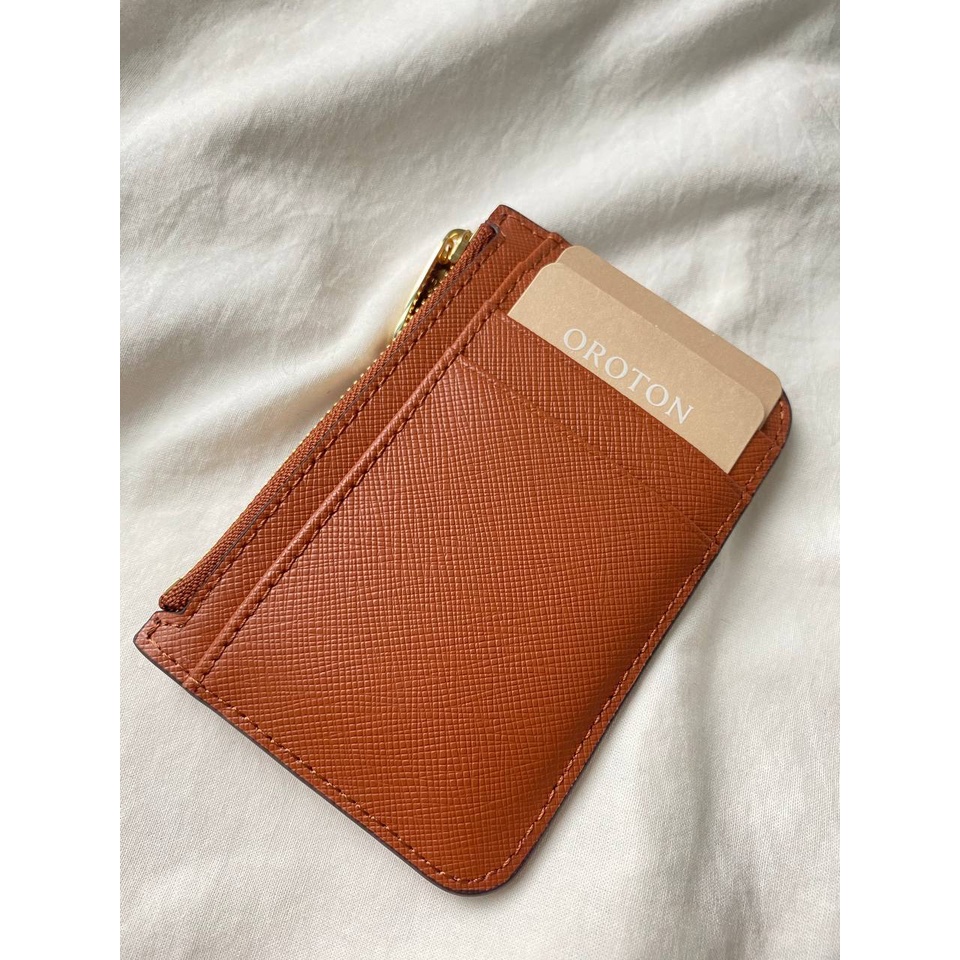 Original Oroton Card Holders in Brown Shopee Malaysia