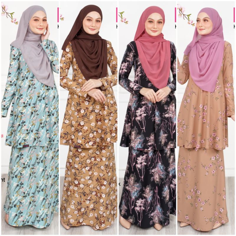 BAJU KURUNG DHIA IRONLESS 4.0 IL0 DHIA COTTON Shopee Malaysia