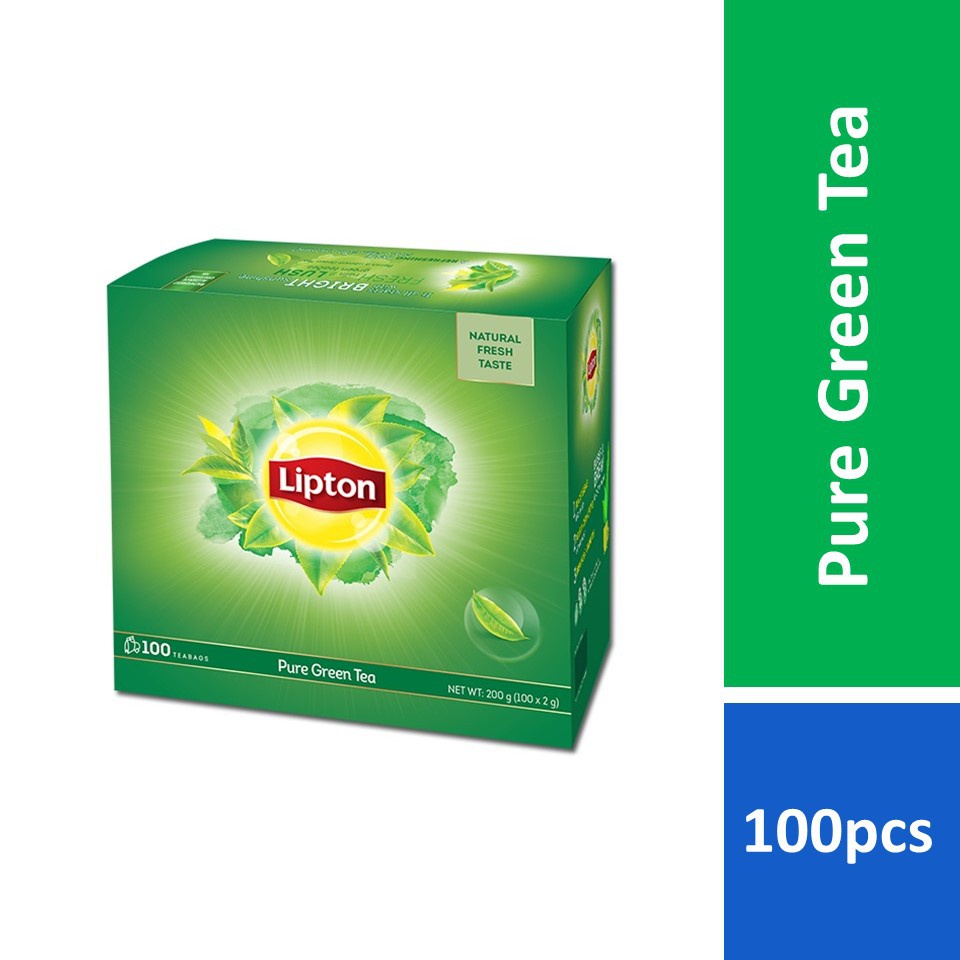 lipton tea bags lipton tea lipton Pure green Tea (100's) Shopee Malaysia