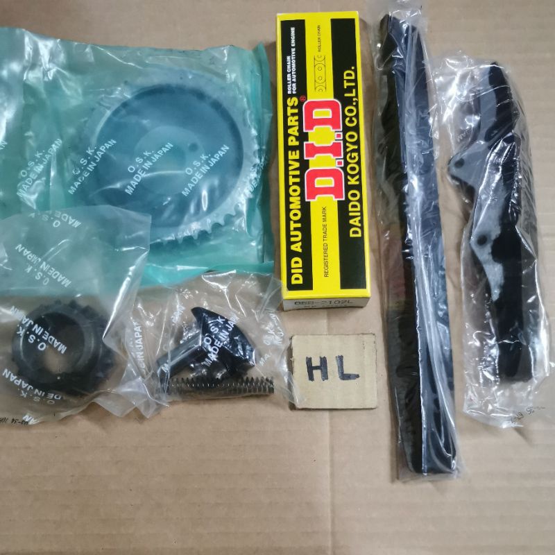 ‼️O.S.K‼️MITSUBISHI PAJERO(4G54) TIMING CHAIN KIT (MI302B) Shopee