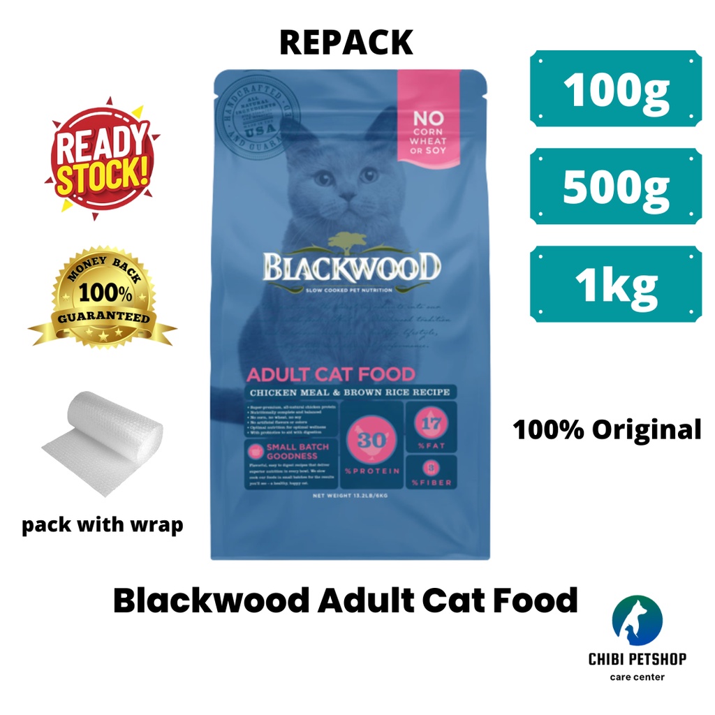 Blackwood Adult Dry Cat Food Kibbles Makanan Kucing Dewasa Murah