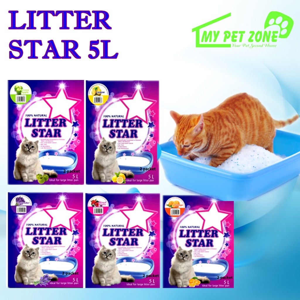 Litter Star Crystal Cat Litter 5L Shopee Malaysia