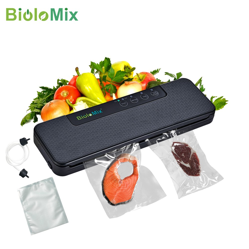 BioloMix Automatic Food Vacuum Sealer Wet or Dry Food Saver Packing