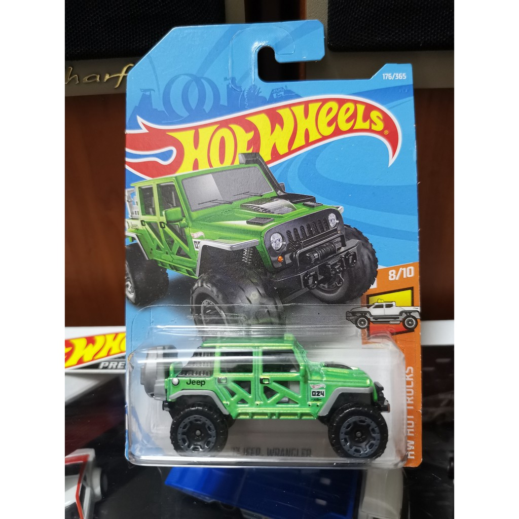 Hot Wheels '17 Jeep Wrangler Shopee Malaysia