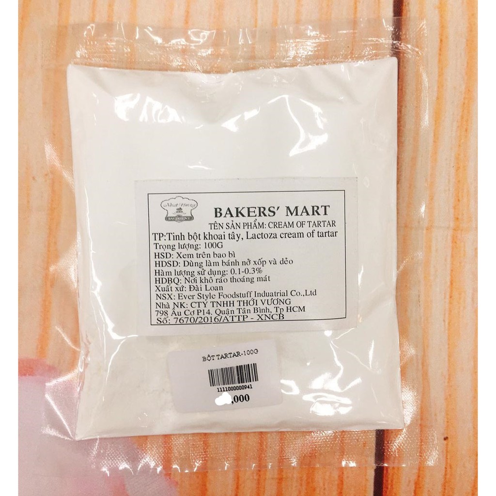 Tartar / cream of tartar 100gr / Egg White Cotton Powder Shopee Malaysia