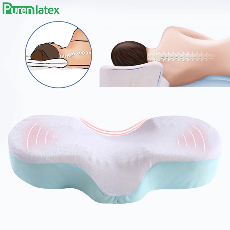 Orthopedic Contour Pillow with Neck Support Memory Foam