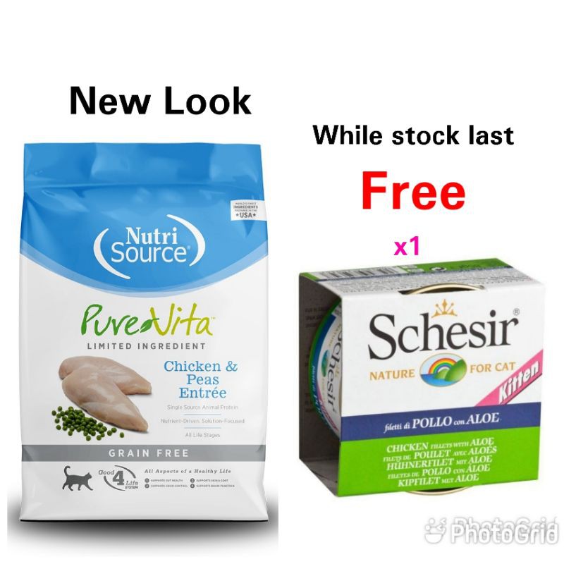 Nutri source Pure Vita Holistic Grain Free Cat Food 6.8kg Shopee Malaysia